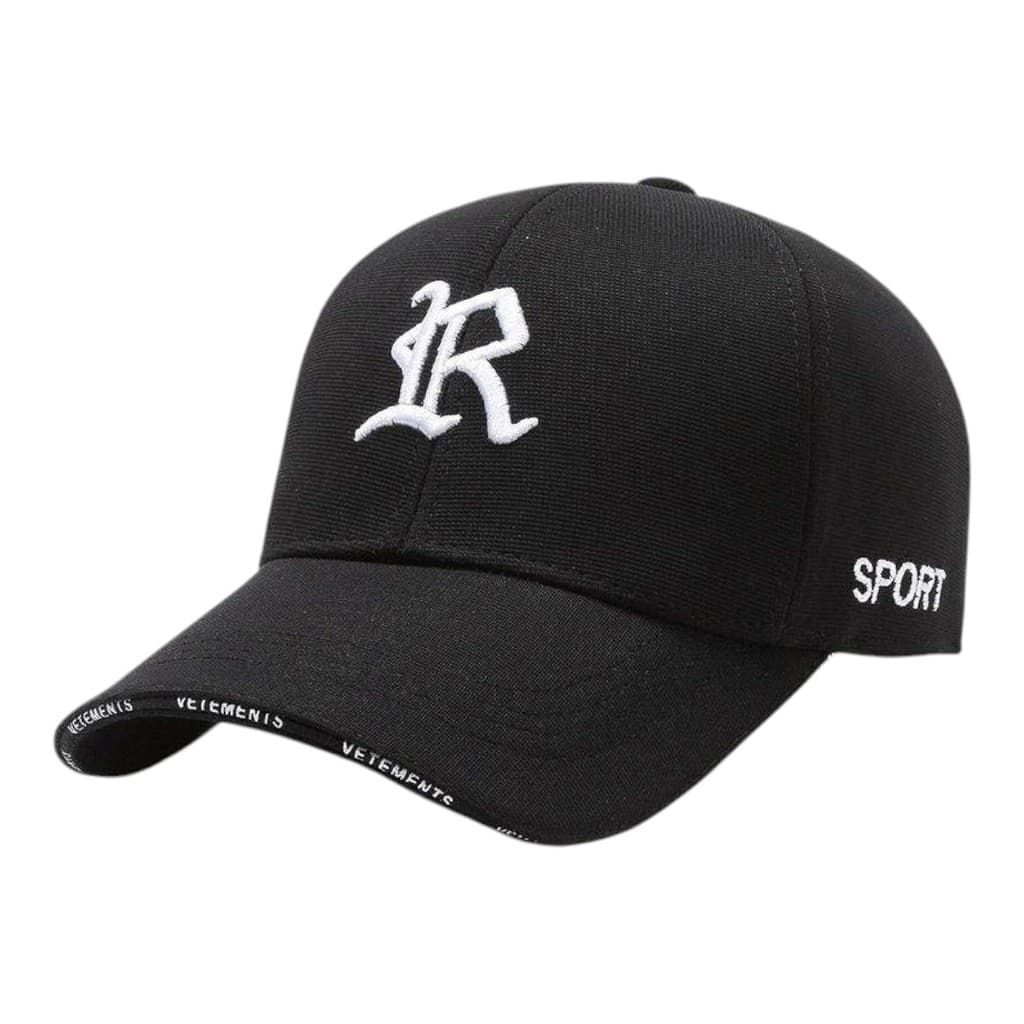 Boné  R Baseball Premium Bordado Ajustável Unissex