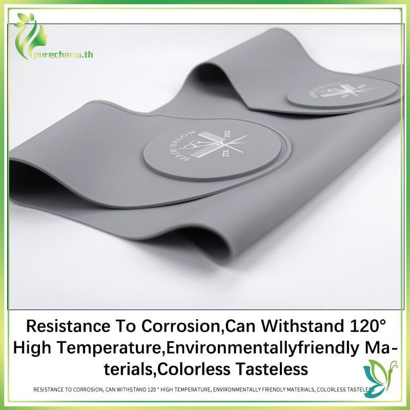 [Beleza] Colar De Corte De Cabelo De Silicone Xales De Tingimento Capa De Cabeleireiro Ne Envoltório Guarda Almofada De