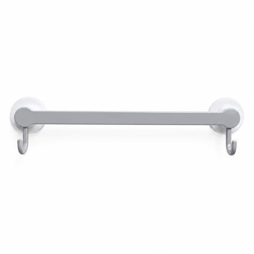 Suporte Multiuso Fixação Ventosa Organizador Banheiro Cozinha Resistente Branco