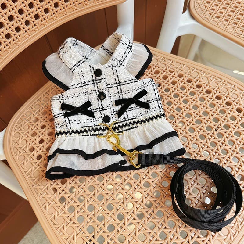 Roupas para Animais de Estimação Selecionadas com Cuidado, Novo Vestido Fashion Primavera/Verão, Vestuário para Gatos e