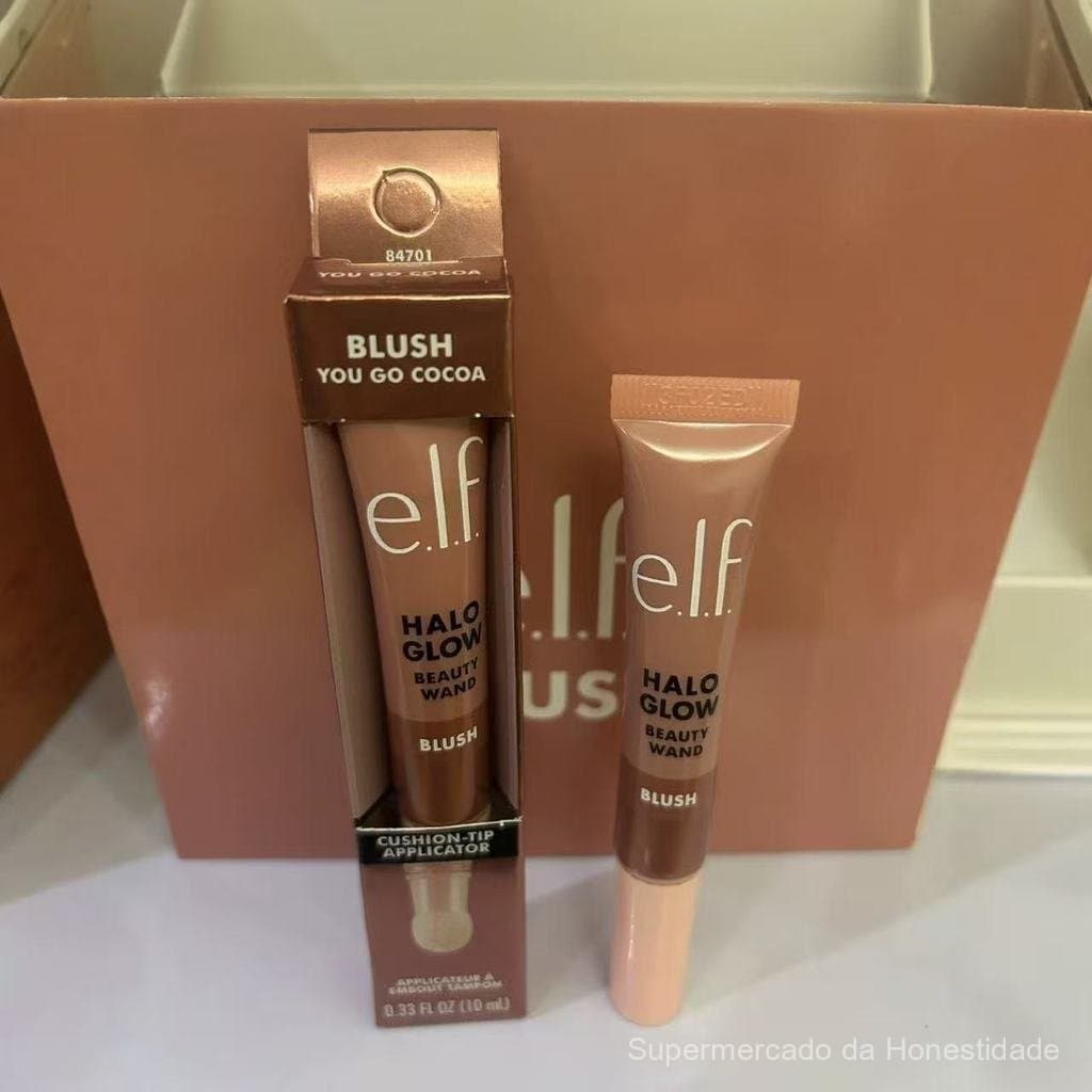 Base 3D para contorno e blush com efeito de sombra natural e iluminação suave, nova da linha Elf para uso internacional,