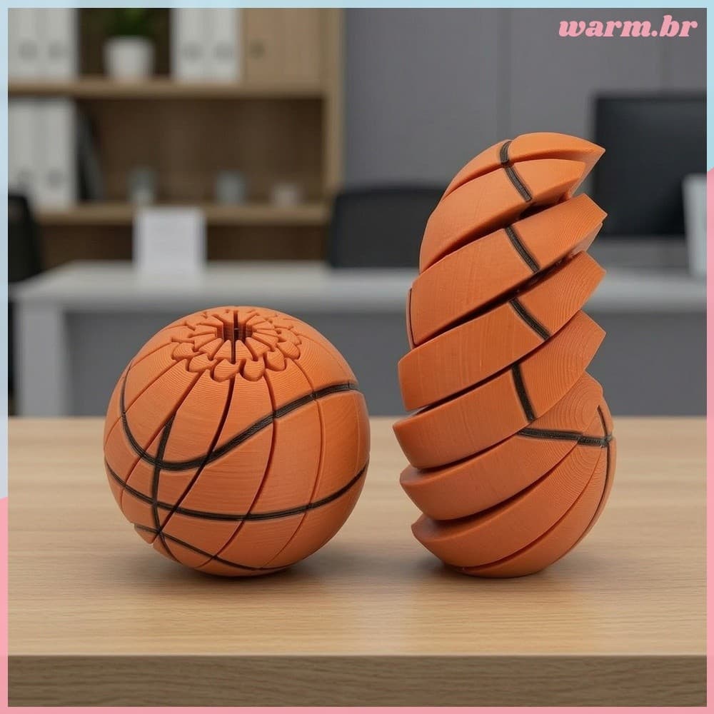 Fãs De Esportes Fidget Toy Twist Ball Para Mesa Alívio Sensorial Silencioso [waroom.br]