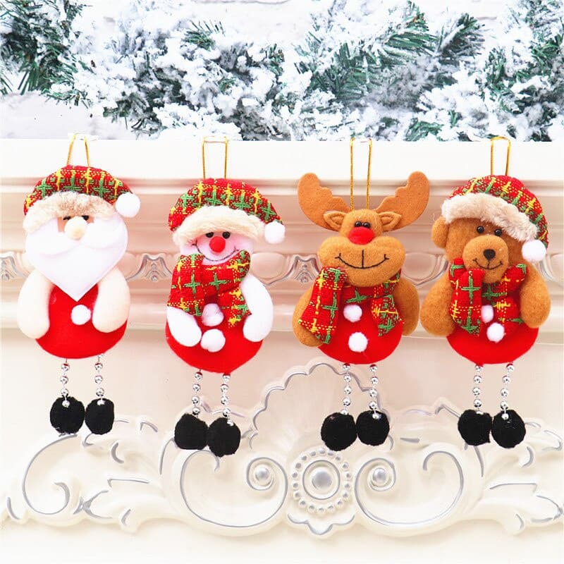 Decorações de Natal / Papai Noel / Boneco de neve para decoração de árvore de Natal / Ano Novo