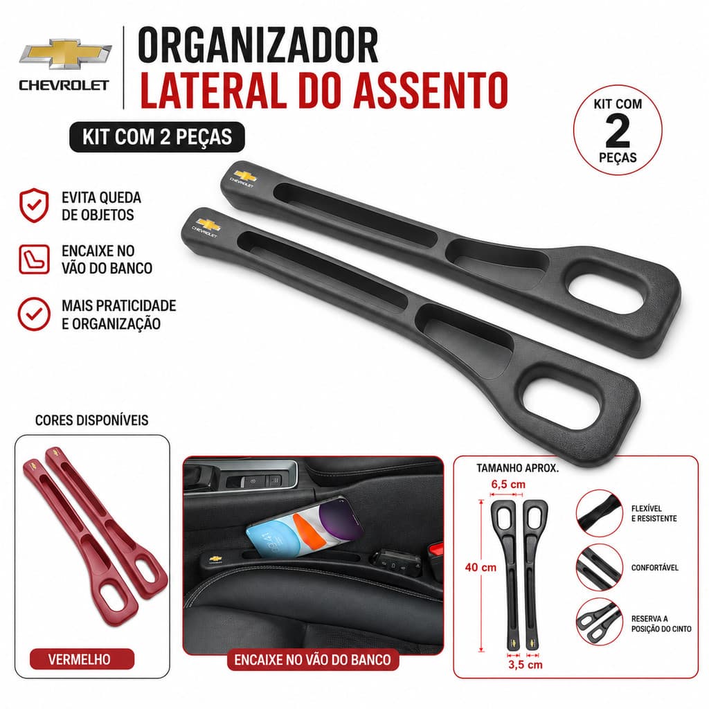2 Pçs Assento De Carro Gap Filler Organizador Caixa De Armazenamento Para Chevrolet Cruze Onix Malibu Rastreador Equinox