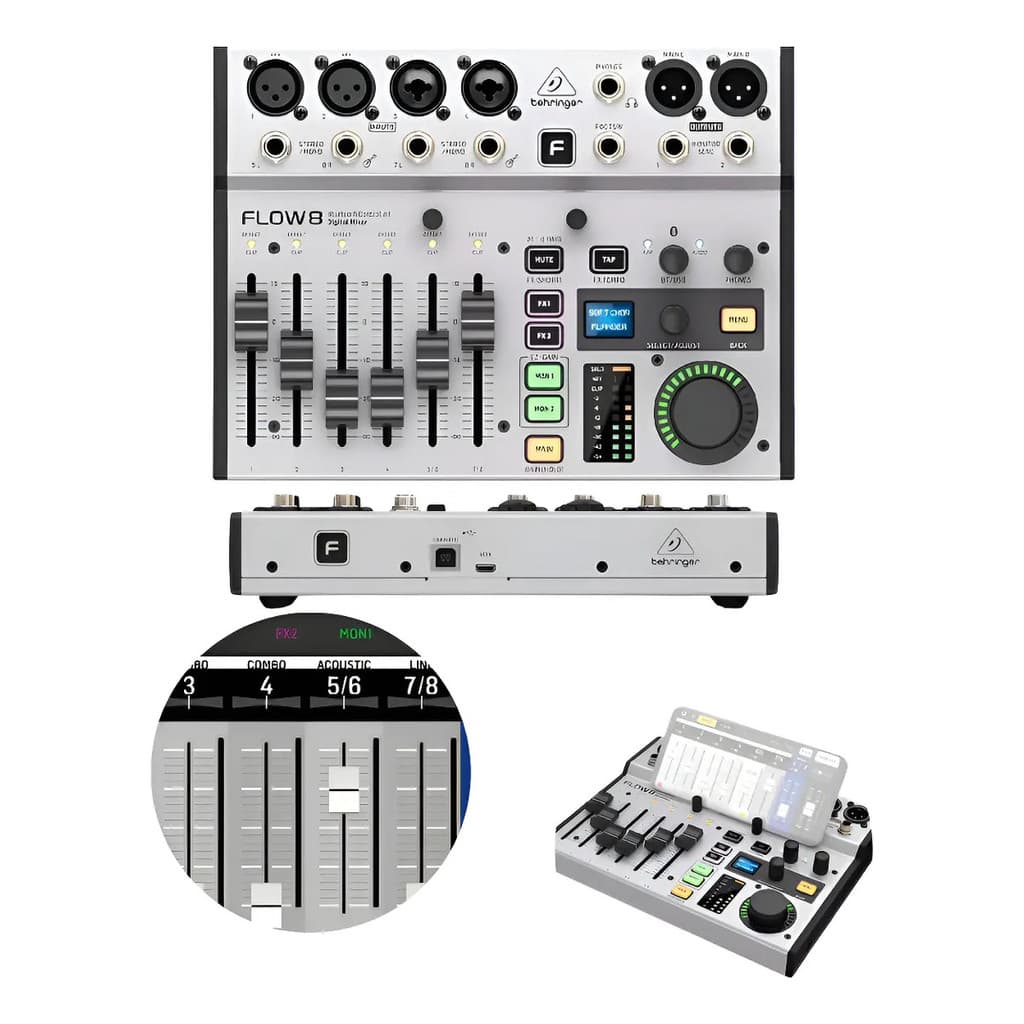 Mesa De Som Digital Behringer Flow 8