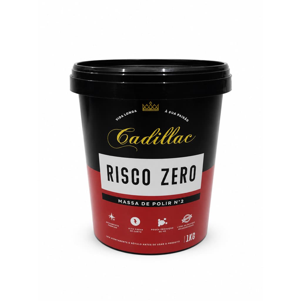 MASSA DE POLIR RISCO ZERO CADILLAC 1KG