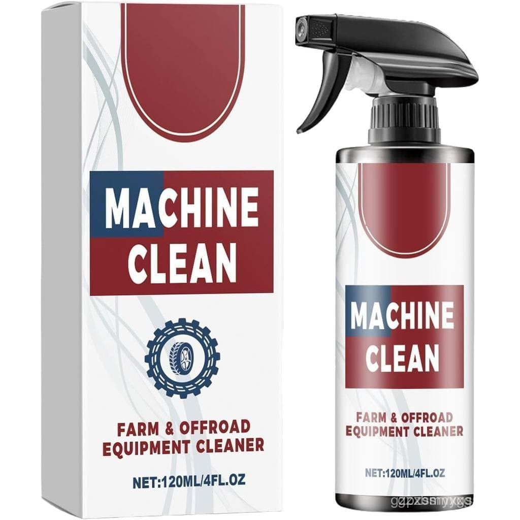 Spray de limpeza para máquinas, 120ml, limpador multiuso para áreas externas, usado para polimento e restauração.