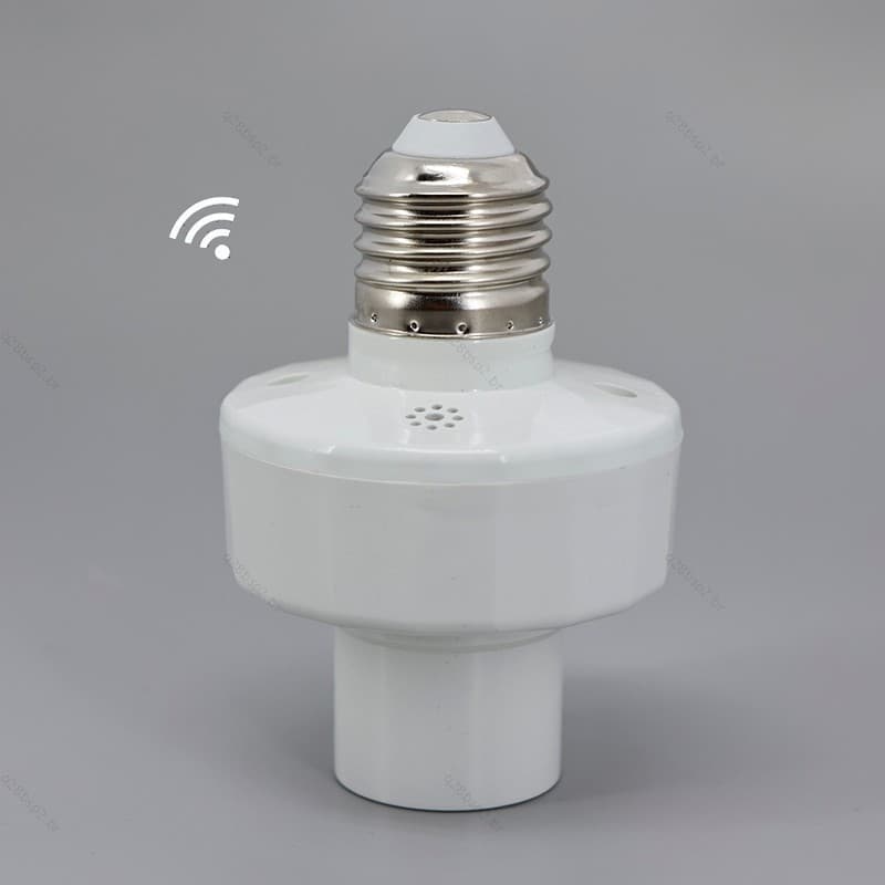 AC 85-265V Sensor De Radar E27 Soquete Lâmpadas Inteligentes Cabeça Adaptador Suporte Da Lâmpada Base Cozinha Quarto Int