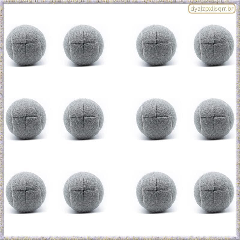[Fsp] 12 PCS Bola De Tênis Pré-Cortada Para Pernas E Proteção De Piso De Móveis , Cobertura De Almofada De Feltro De Lon