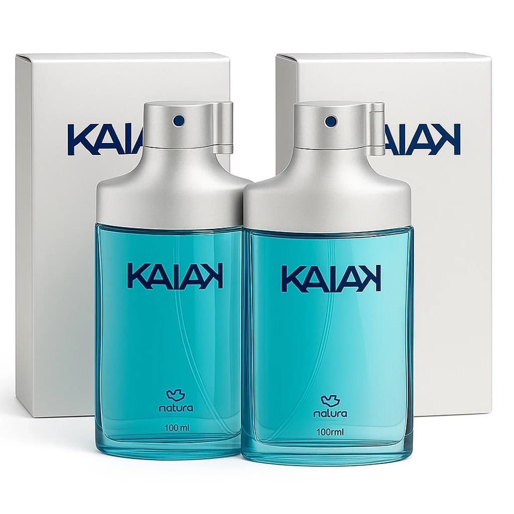 Kit de 01 Ate 02 Perfumes Masculino Kaik 100ml  Alta fixação Elegancia Aroma Importado
