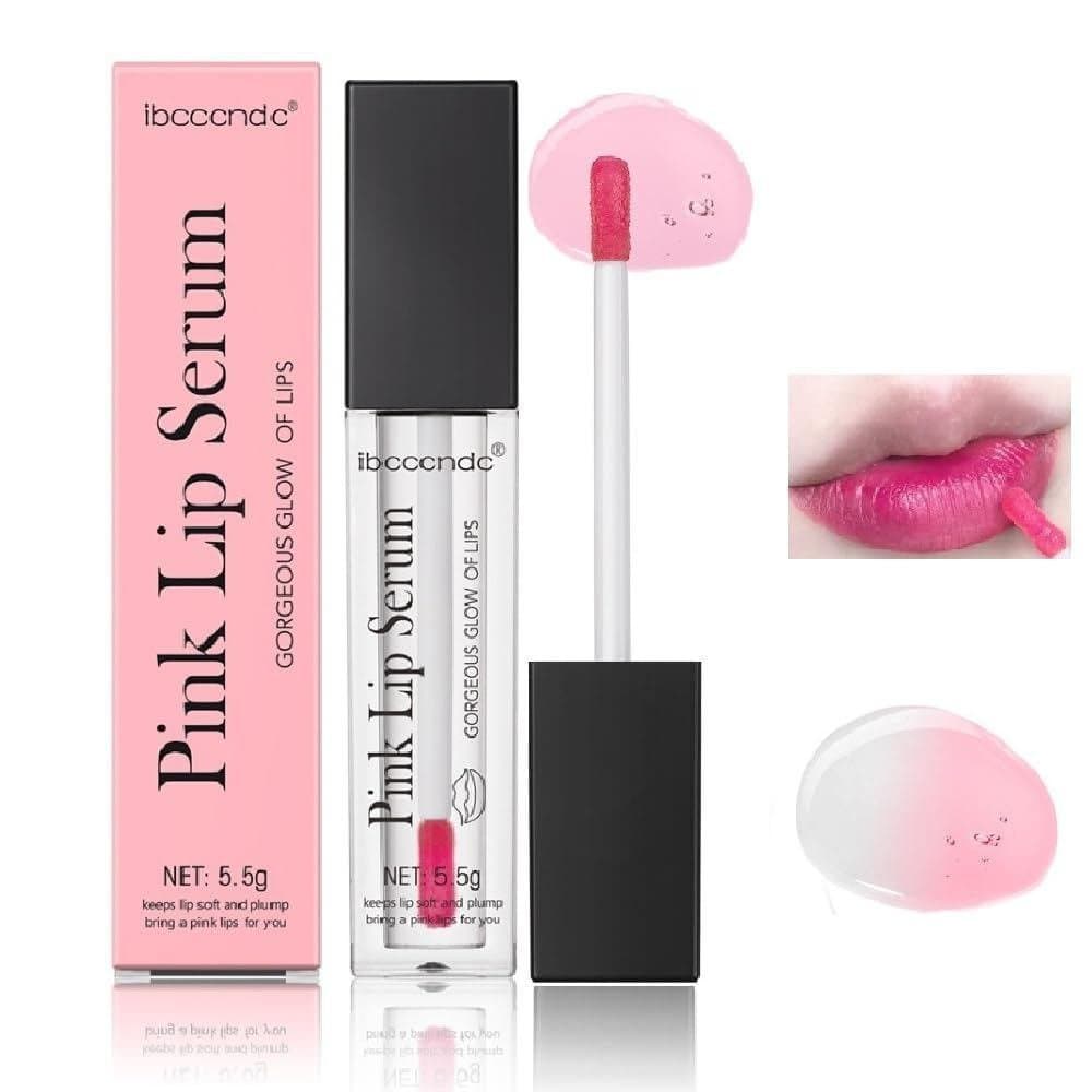 Gloss Labial que Muda de Cor, Batom PinkMagicMood, Óleo Labial Hidratante, Tinta Labial, Tintura Labial, Bálsamo Labial,