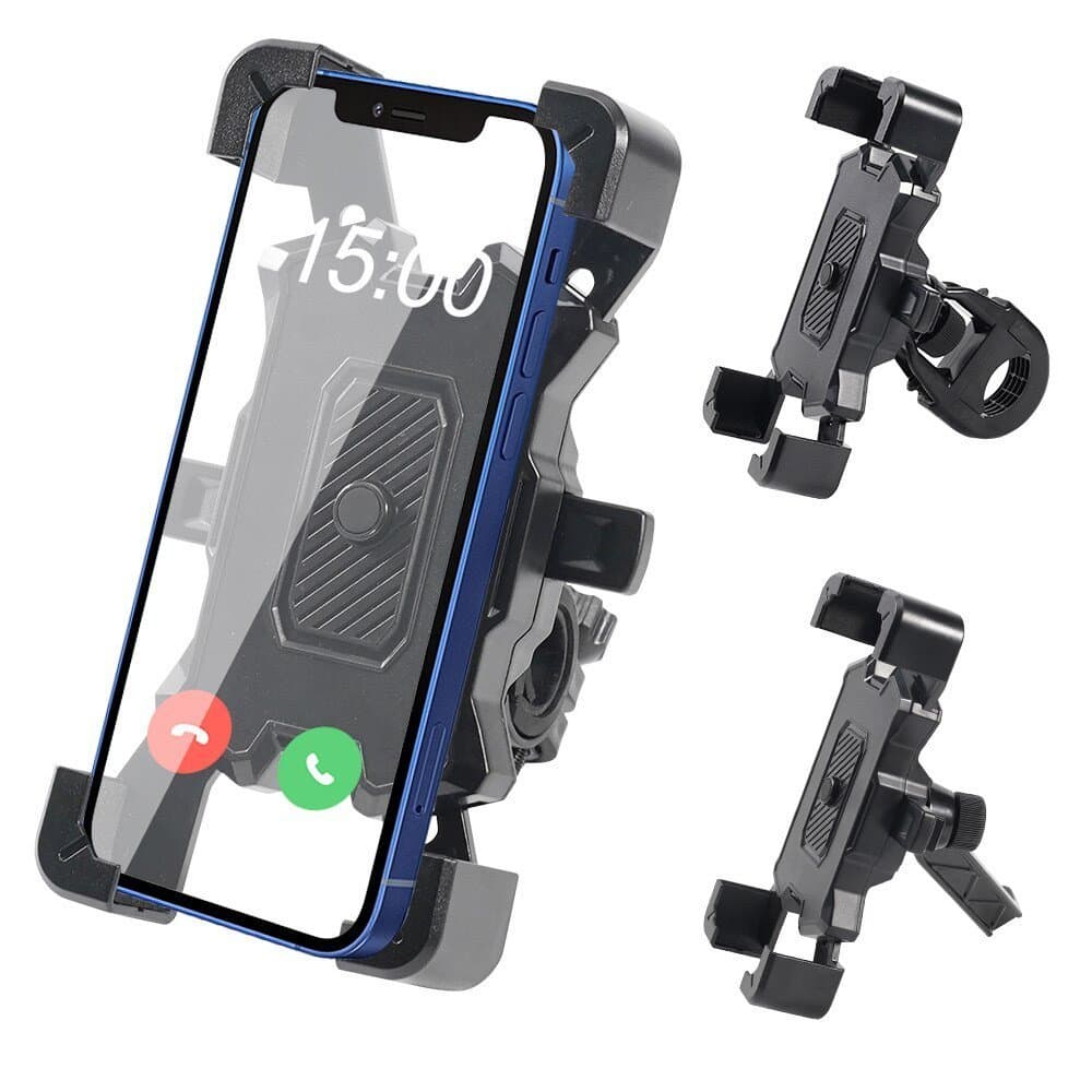 Suporte de Celular para Bicicleta e Moto, Suporte de Montagem para Celular em Bicicleta, Suporte de Celular para Scooter