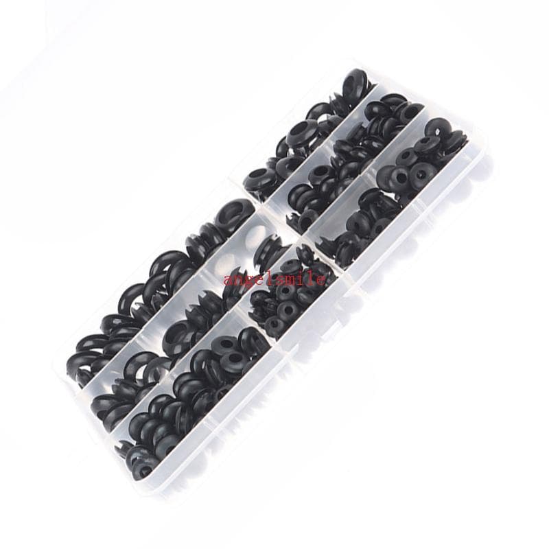 260 Pçs Kit Ilhós Borracha Fio Buraco Juntas Firewall Plug Variedade