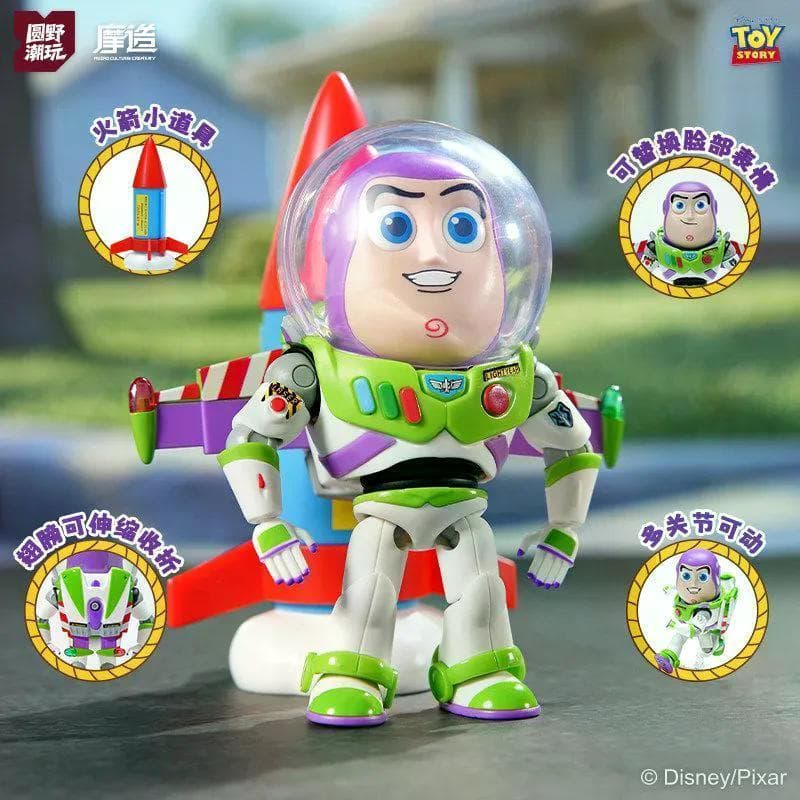 2026 novo produto Disney Toy Story 5 caixa misteriosa jogar coração retorno figura de ação montagem figura boneca na mod