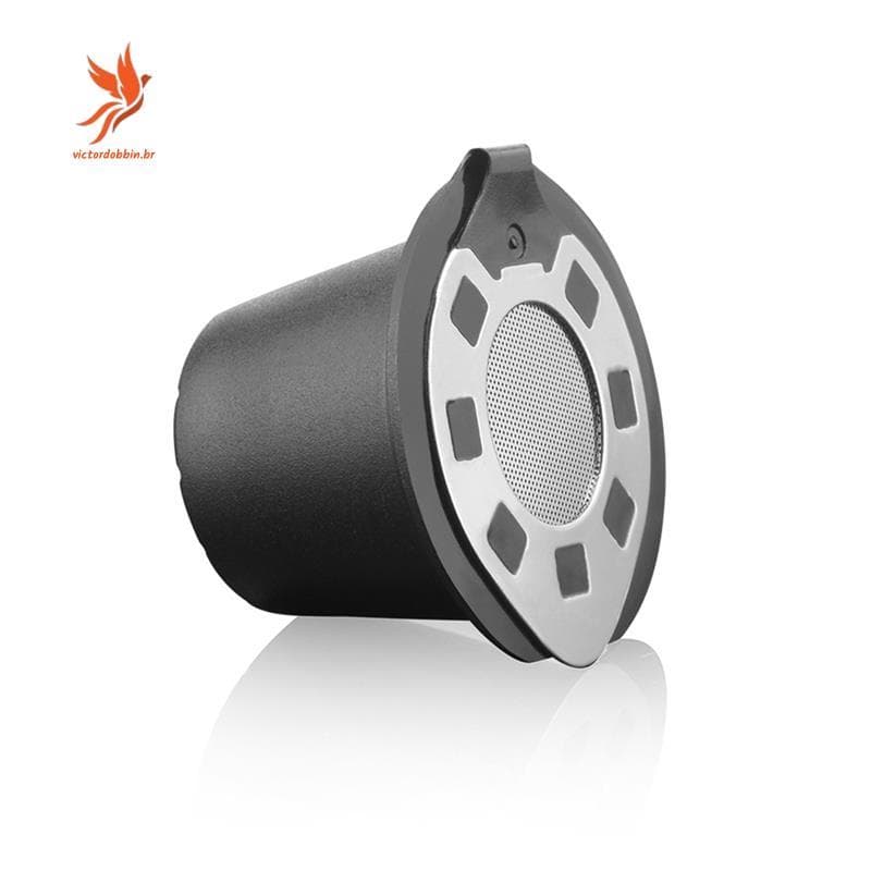 [victordobbin.br] 3pcs Filtros De Cápsula De Café Recarregáveis Reutilizáveis Para Filtro Com Malha De Aço Inoxidável Xí