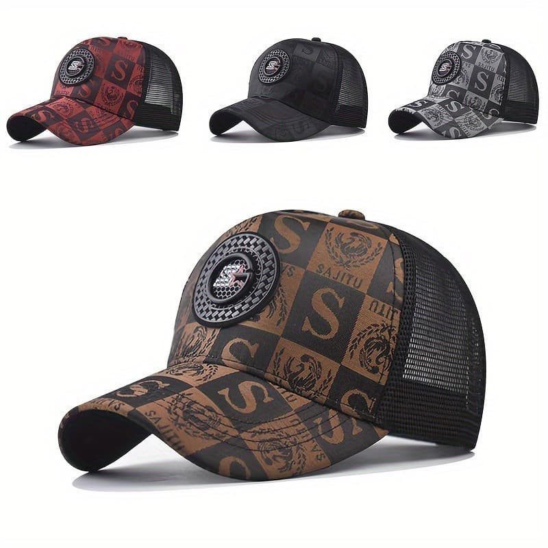 Boné de Beisebol Masculino, Boné Fashion com Viseira, Boné Casual da Moda, Boné Trucker Masculino--&&---**& ---- &---**