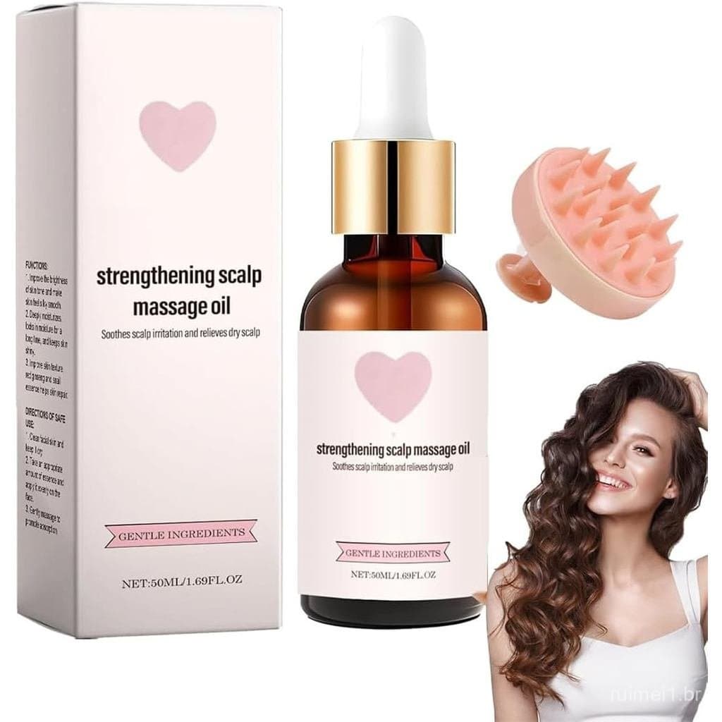 Óleo de Massagem Fortificante para Couro Cabeludo Golab Beauty, Óleo Capilar Golab Beauty, Óleo Capilar Golâbbeauty, Óle