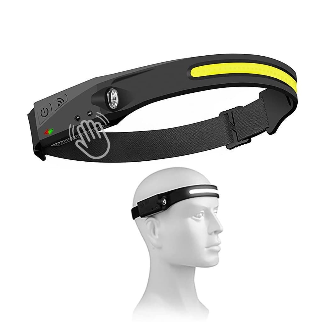 LED Headlamp with Sensor Rechargeable