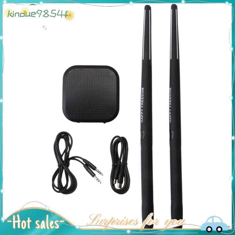 Conjunto De Bateria De Ar Eletrônica Portátil-Baquetas E Pedais Virtuais , Ideal Para Iniciantes , Crianças Adultos