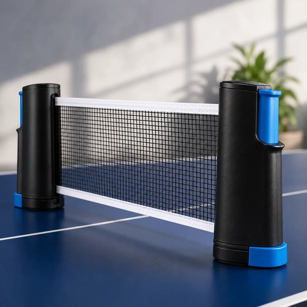Rede Retrátil Ping Pong Tênis De Mesa Portátil 180cm