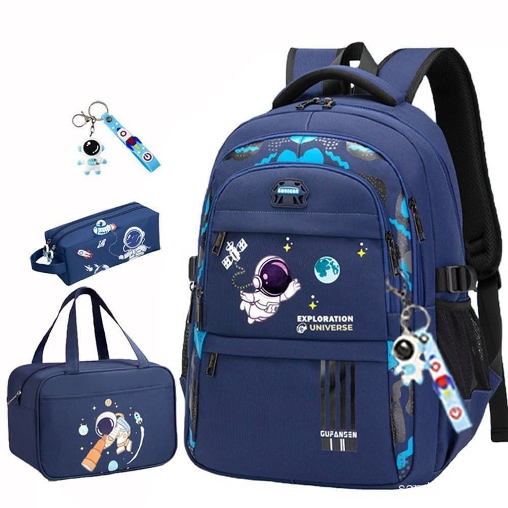 Mochila Infantil Mochilas Escolares para Meninos Mochila de Escola Primária Mochila Impermeável Mochila Infantil D2ME