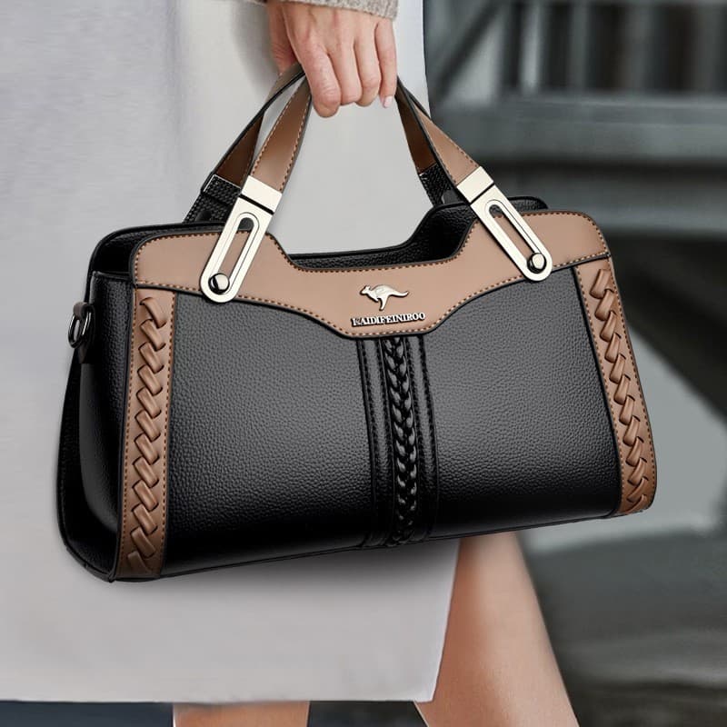 Bolsa sacos bolsa feminina 2026 novo estilo bolsa mensageiro feminina de meia-idade bolsa pequena quadrada bolsa de ombr