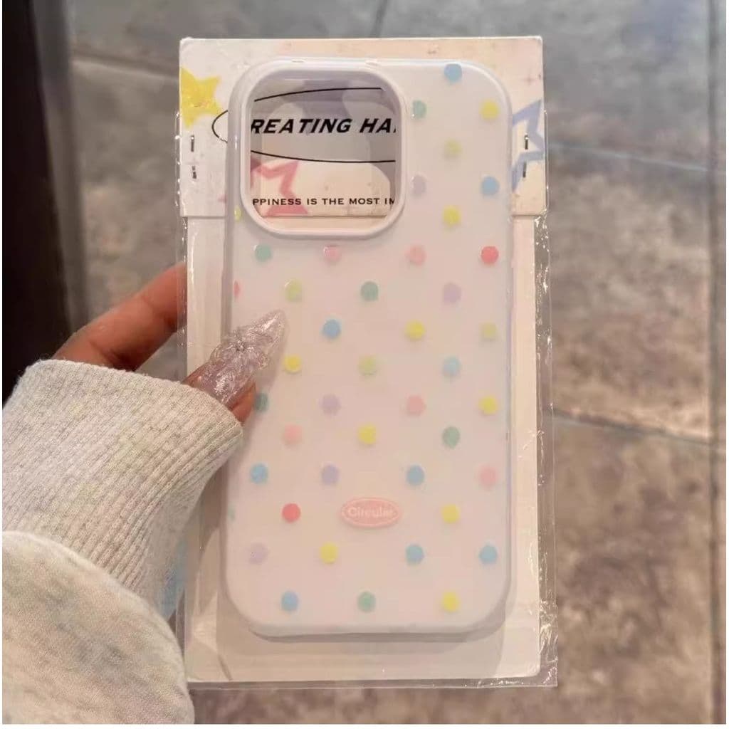 Capa de Telefone 2 em 1 com Bolinhas para Infinix Smart 20 10 HD Plus 9 8 HD Pro 7 6 HD 5 Zero 40 30 4G 5G Floral Anti-q