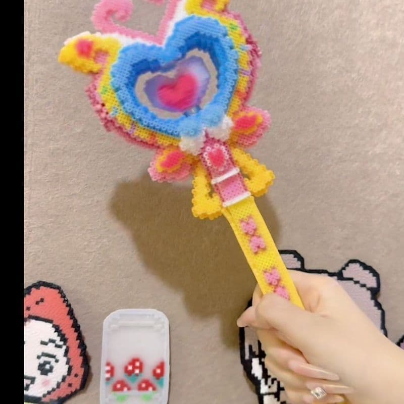 Varinha Mágica Little Magic Immortal Tridimensional Feijão Produto Acabado Um Conjunto