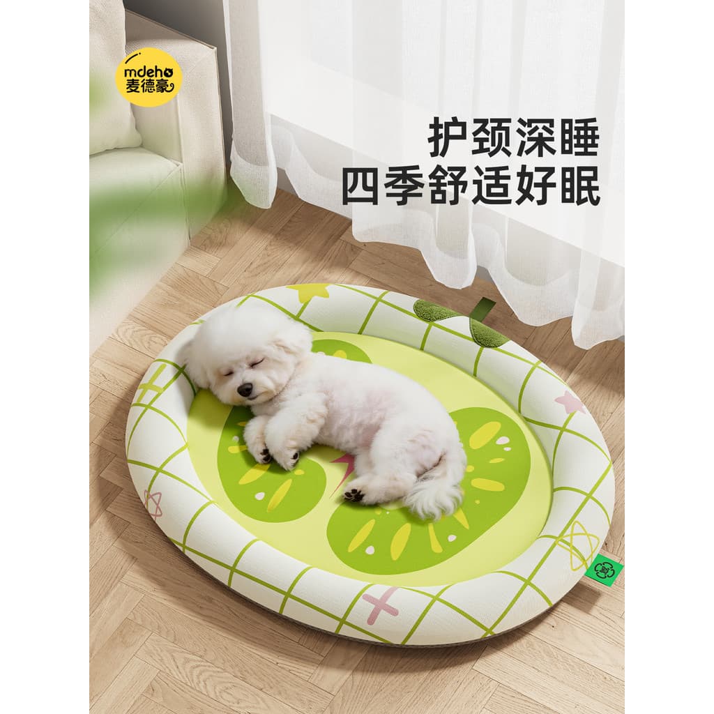 Tapete de cachorro legal quatro estações Universal legal tapete de gato legal tapete de dormir de verão à prova de rasgo