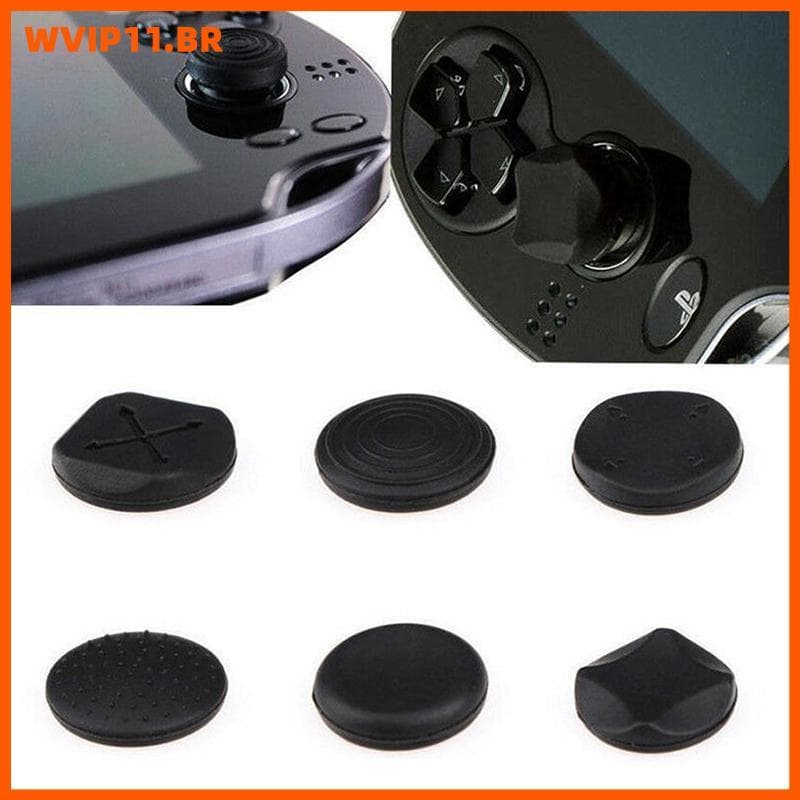 WVIP 6 Unidades De Silicone Para Polegar , Capa Controle 1000/2000 BR