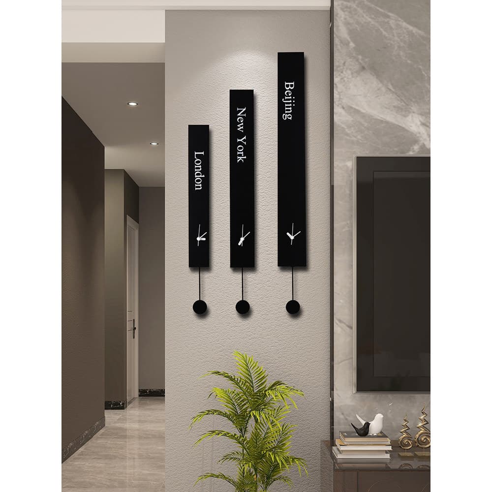 Relógio de parede sala estar casa simples moderno atmosférico relógio 2026 novo estilo moda única arte decoração relógio