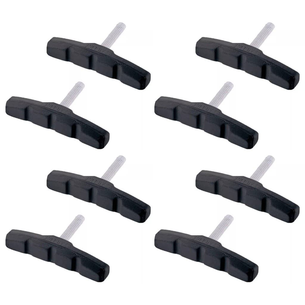 Kit 4 Pares de Sapata Cantilever de Freio V-Brake 70mm Bike Infantil e Aro 26 Pastilha Borracha Pino