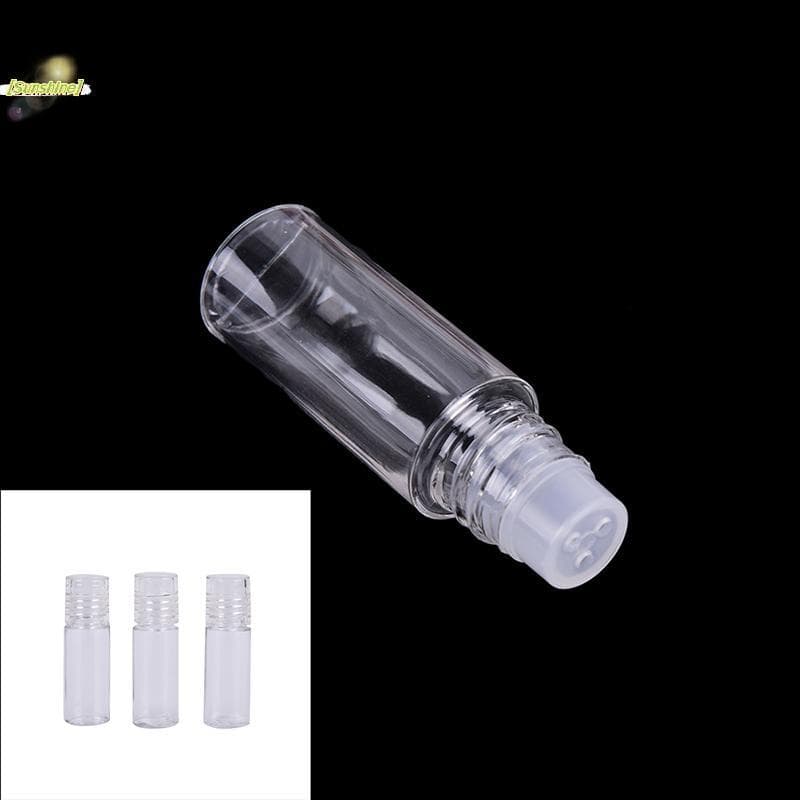 [Sunshine] 3ml De Plástico Vazio Peneira Cosmética Frascos De Pó Solto Parafuso Recipiente [Novo]
