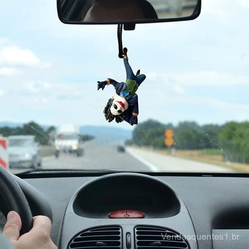 Pingente De Carro De 5cm O Palhaço Acrobático Pendurado Anime Figura Ornamentos Auto Retrovisor Espelho Acessórios De De