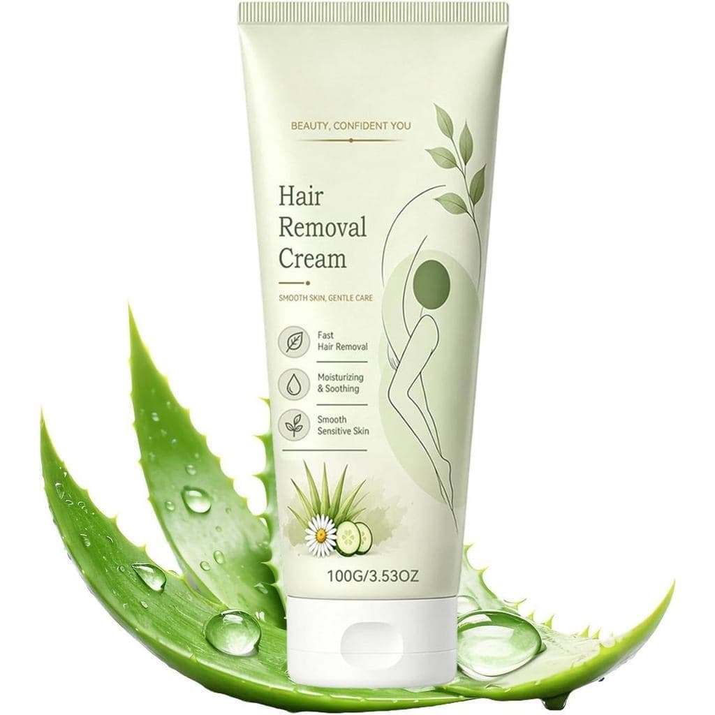 Bálsamo Depilatório Corporal 100g Não Irritante para Remoção de Pelos | Bálsamo para Remoção de Pelos Faciais para Perna