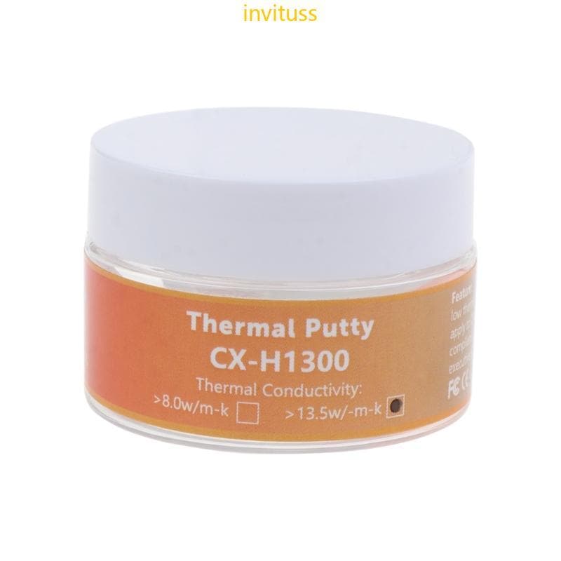 Inv CX H1300 Composto Massa Térmica Silicone 13 5W Para Processador CPU GPU Radiador Placa Gráfica