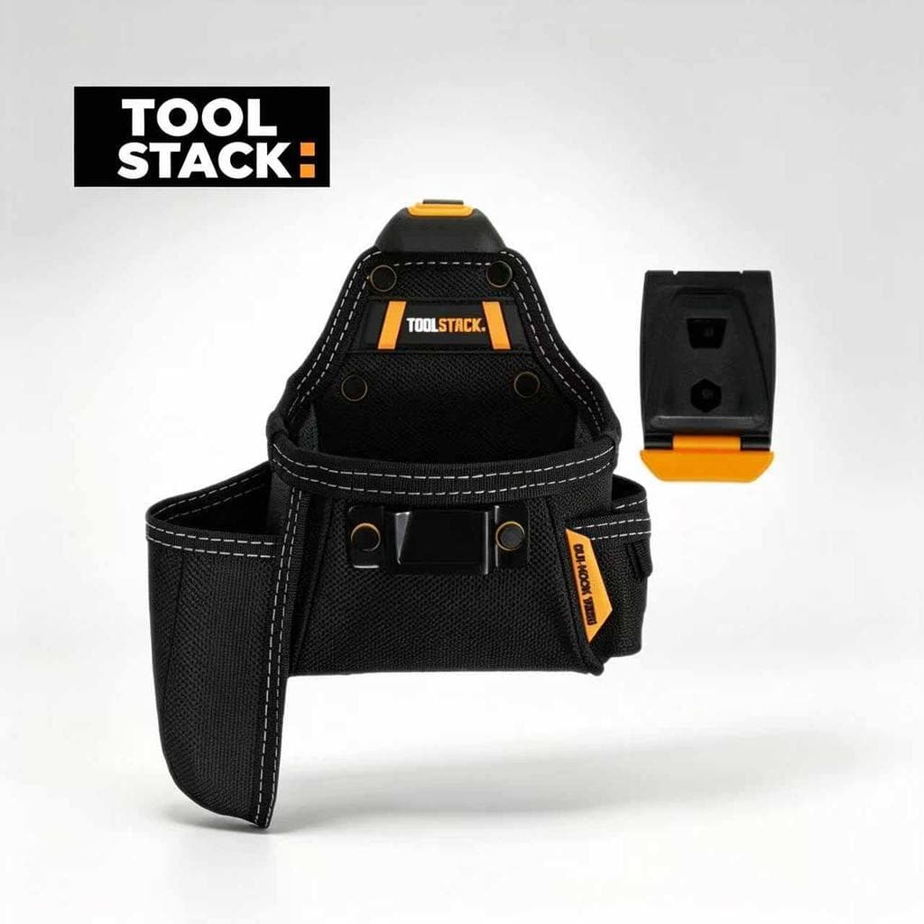 TOOLSTACK TSK-25S Mini Kit De Ferramentas De Carpinteiro À Prova D'água Oxford Pano Bolsa Durável Cintura Armazenamento