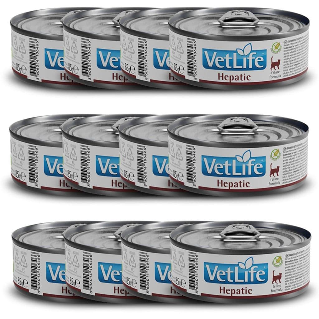Vet Life Hepatic Ração Úmida p/ Gatos 85g - 1 un