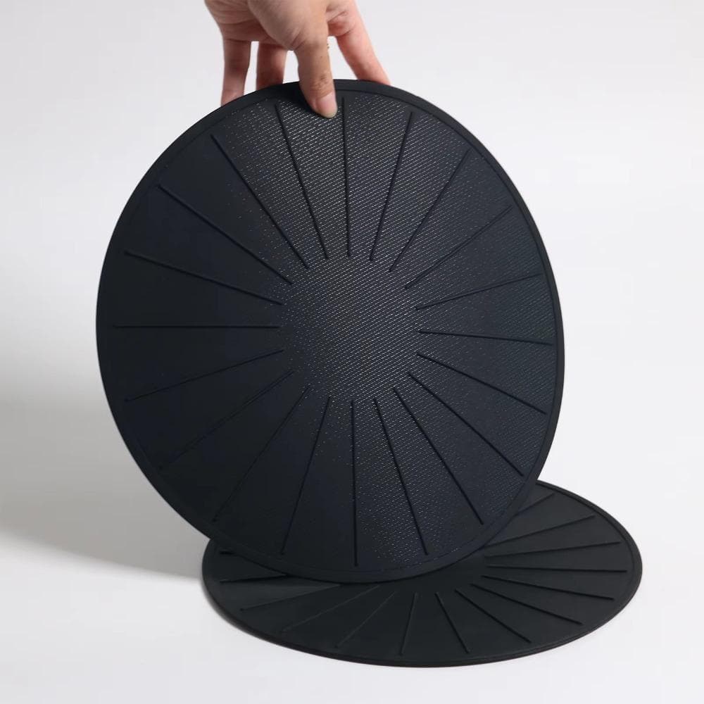 Tapete De Cozimento De Indução , Capa Redonda De Proteção De Fogão De Fibra De Vidro De Silicone , Panela Resistente A A
