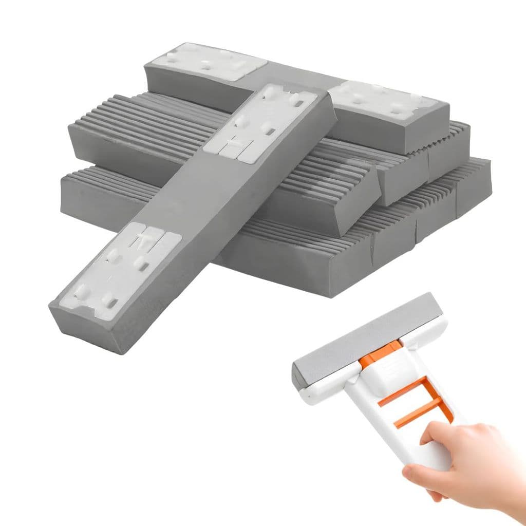 Refil para Mini Rodo Mop 15cm Esponja PVA Macia e Absorvente para Uso Diário