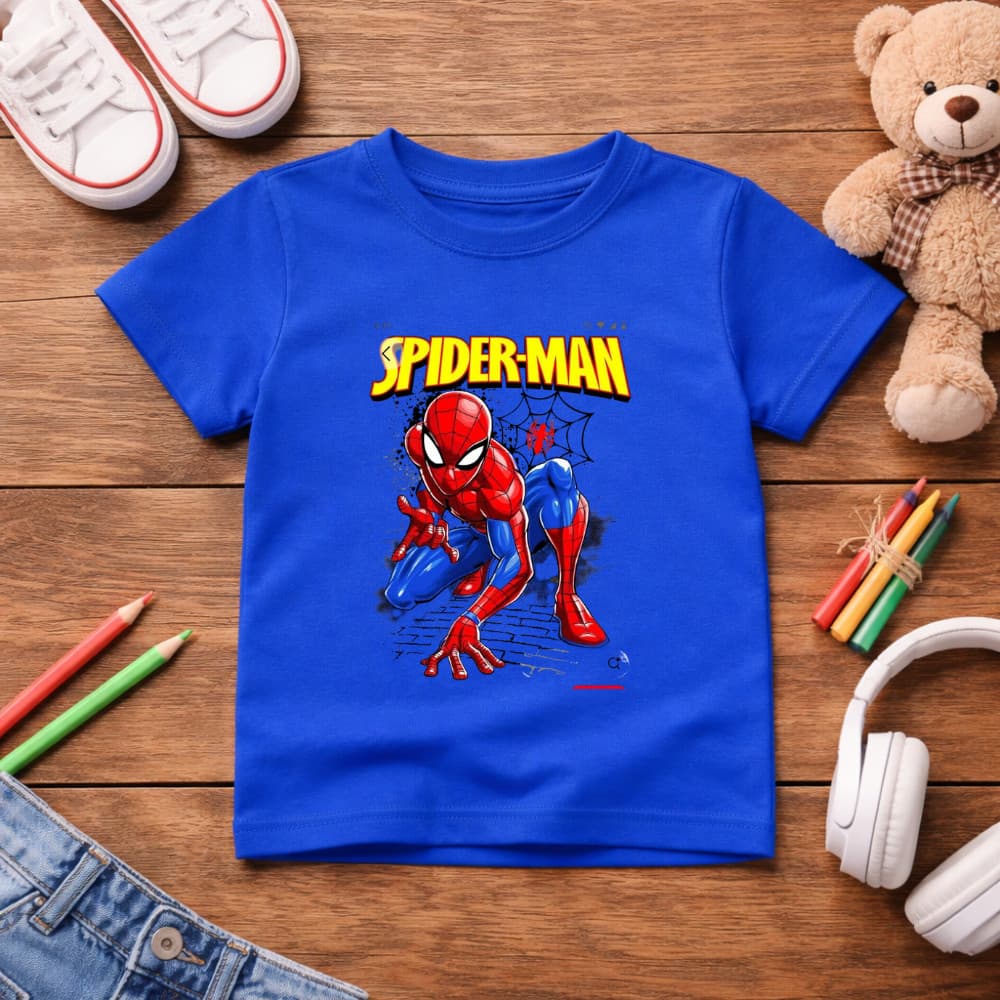 Camisa camiseta infantil Juvenil spiderman spider 100% algodão homem aranha menino aranha