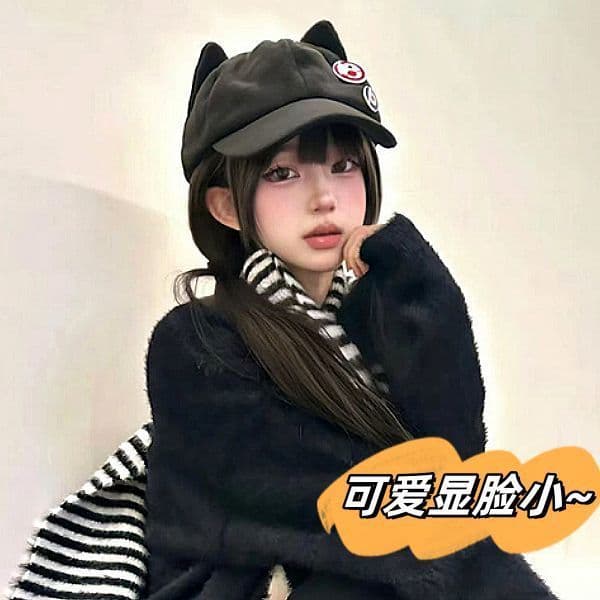[Estoque pronto] Chapéu de mercadoria de Anime Asuka cos chapéu Casual chapéu de beisebol ao ar livre bidimensional boni