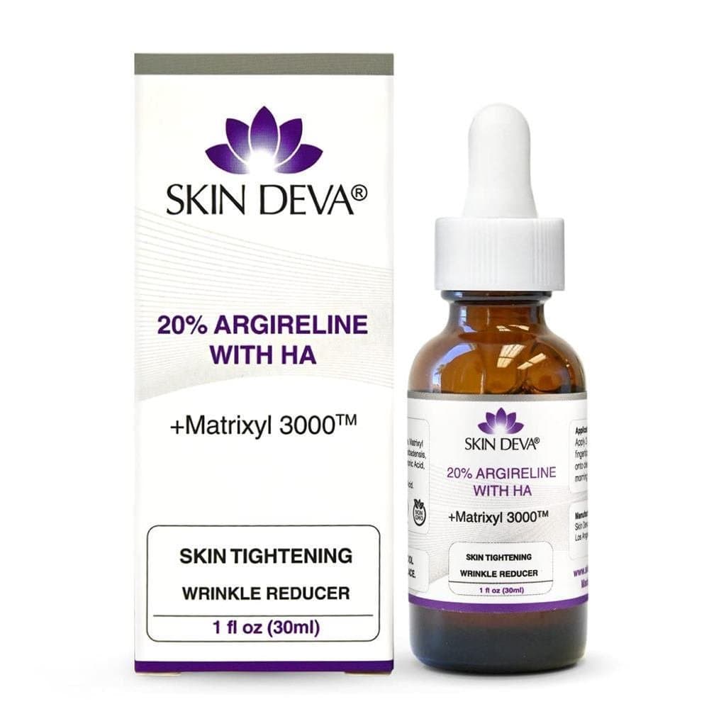 SKIN DEVA Sérum com 20% de Argireline e Matrixyl 3000, Sérum de Ácido Hialurônico Puro para o Rosto, Redutor de Rugas Pr