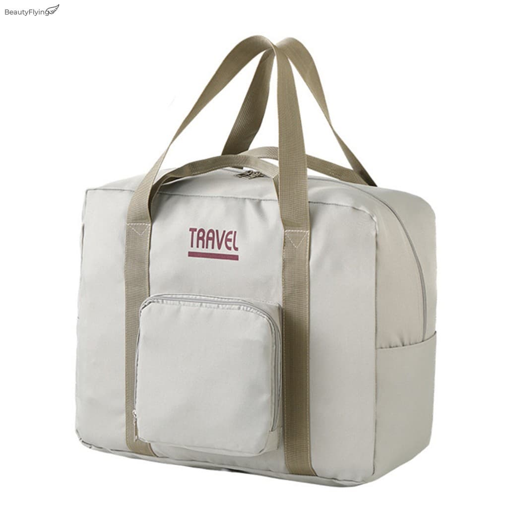 Sacola Dobrável Para Viagem , Organizador De Armazenamento De Bagagem De Grande Capacidade Em Tecido Oxford , Bolsa De M