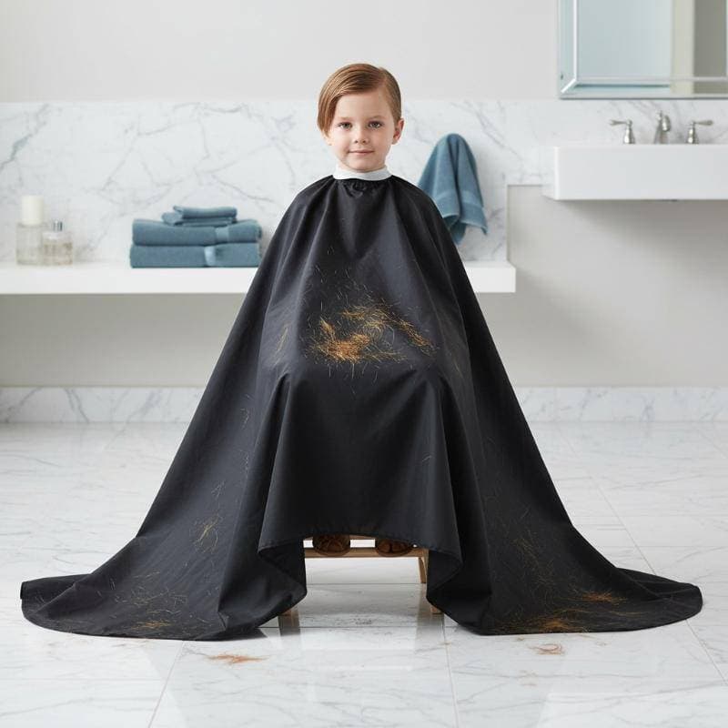 Avental De Corte De Cabelo Com Capa De Barbeiro Para Salão De Beleza , Acessórios Shampoo