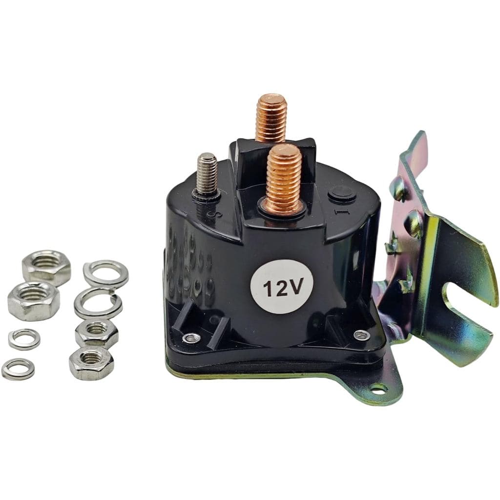Solenóide de Partida Contínua 12V 100A para MTE, Maxon Waltco |   Compatível com bomba hidráulica e porta-elevadora, rel