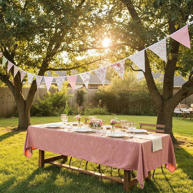 LKBG > Bandeiras Triangulares De Bunting , 12M/40 Pés , Lavável , Reutilizável , Decorativo , Para Aniversário , Casamen