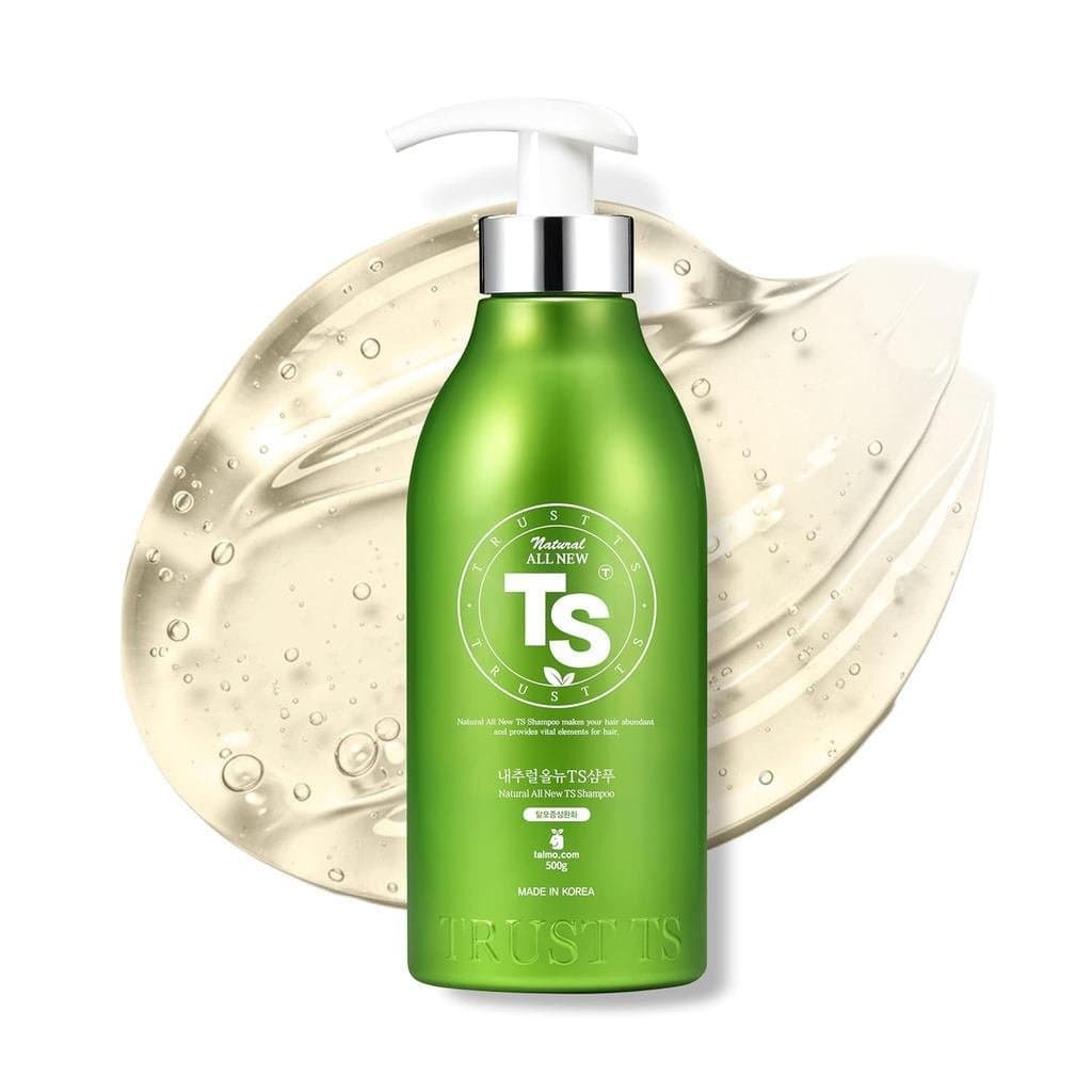 TSAllNewTSShampoo | Shampoo Coreano para Couro Cabeludo Sensível | Cuidados com Cabelo e Couro Cabeludo com Ácido Salicí