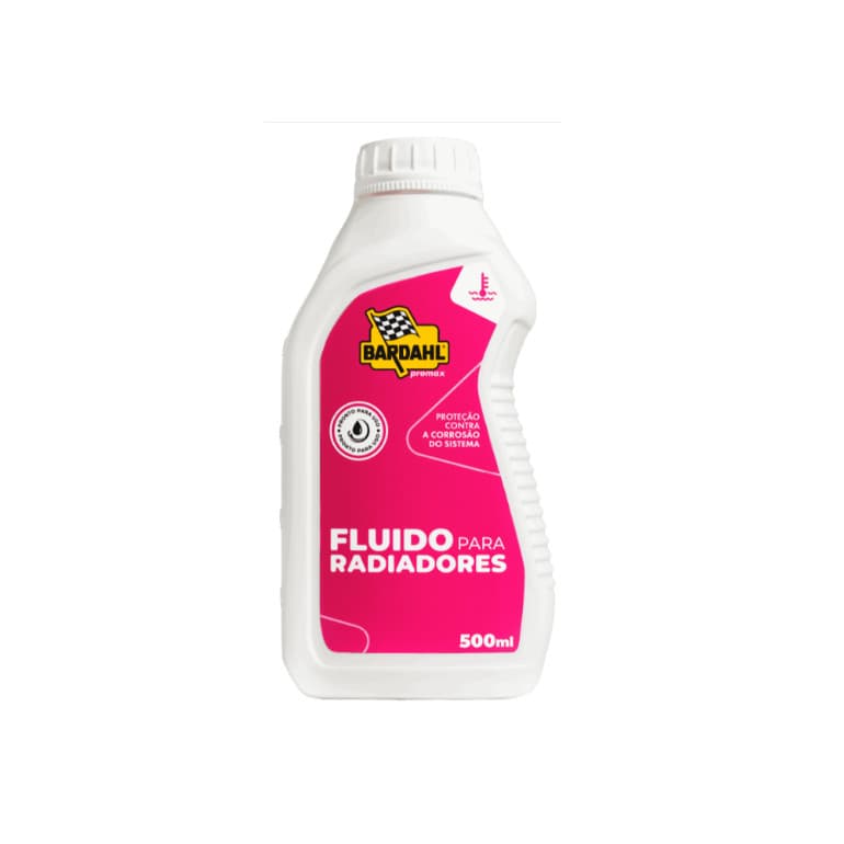 BARDAHL - FLUIDO DE RAD PLUS ANT. INORG. PRONTO USO ROSA - 500ML