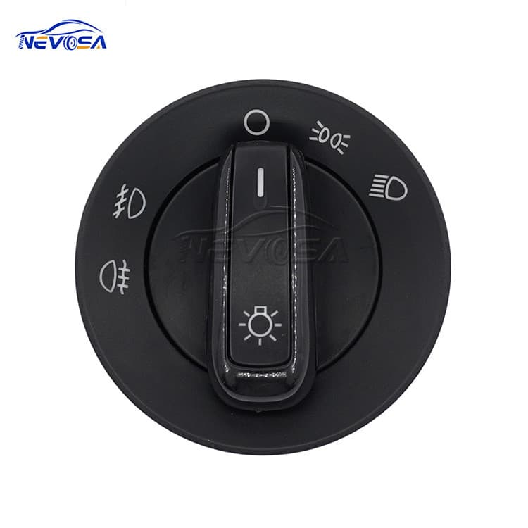 6R0941531E adequado para Volkswagen Golf acessórios do carro interruptor de controle do farol interruptor de luz de nevo